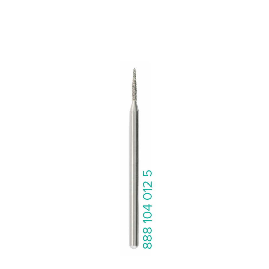 888104012-5, Diamond bur, 5pcs